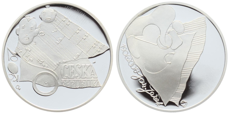Tschechische Republik 200 Korun 2006 - 	100. Geburtstag von Jaroslav Ježek